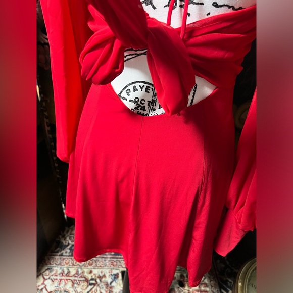 Lucy in the Sky Red Dress - Picture 9 of 11